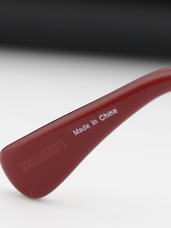 Max Mara MM5073-H-B 068 Butterfly Eyeglasses 60mm - Red / Blue Light Block